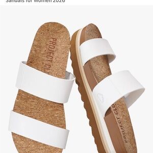 White Project Cloud Women's Sandals